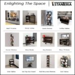 ESTANTERIA White Walnut, Stunning 17 mm Thickness Engineered Wood TV E... - Image 5