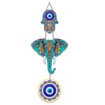 Artvibes Designer Elephant Wooden Wall Hanging for Home Decor | Hamsa ...