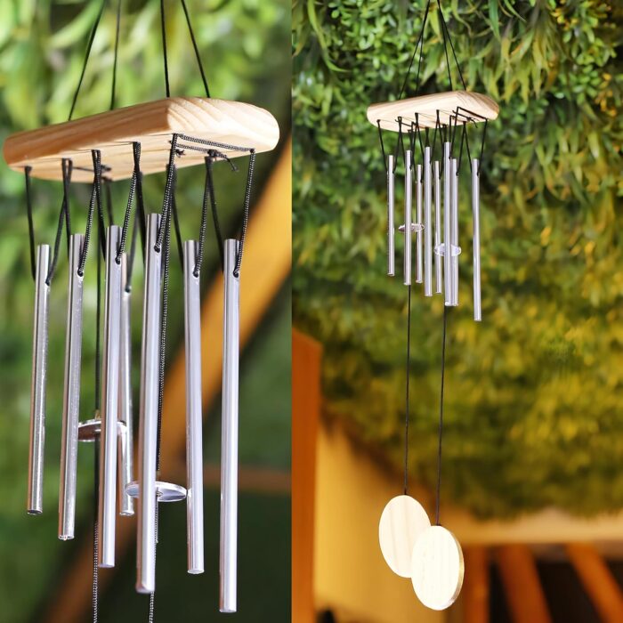 sculpmart Wind Chimes for Home Positive Energy - Hanging Bells for Hom... - Image 1